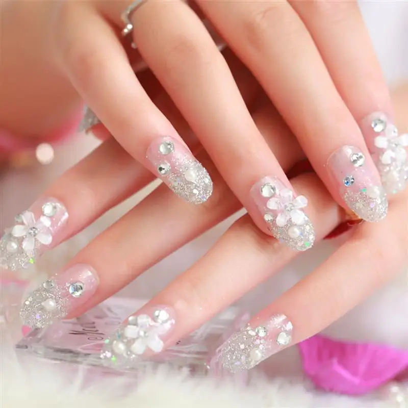 Artificial Nail Decals Fake Nail Flower Pattern Nail Tips Artificial Nail Decals Self-Adhesive Nail Art Sticker For Women Girls
Artificial Nail Decals Fake Nail Flower Pattern Nail Tips Artificial Nail Decals Self-Adhesive Nail Art Sticker For Women Girls