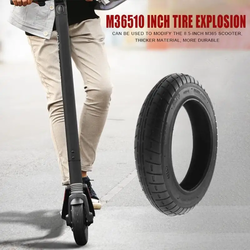 M365 Electric Scooter Thickened Outer Tires for 10 inch Modify Skateboard Tyres Outdoor Scooter Riding Essential Supplies
M365 Electric Scooter Thickened Outer Tires for 10 inch Modify Skateboard Tyres Outdoor Scooter Riding Essential Supplies