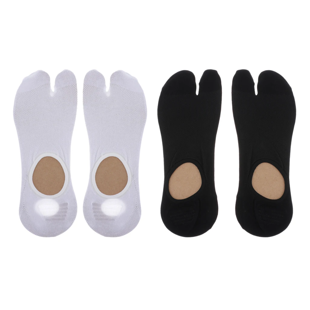 2 Pair Men Cotton Ankle Crew 2 Toe Socks Tabi Socks Sports Scoks Japanese Unisex Kimono Flip Flop Sandal Split Two Toe Sock 2 Pair Men Cotton Ankle Crew 2 Toe Socks Tabi Socks Sports Scoks Japanese Unisex Kimono Flip Flop Sandal Split Two Toe Sock