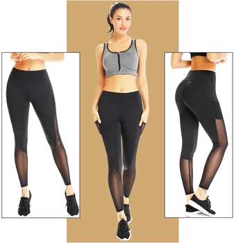 Women Leggings Mesh Fitness Leggins with Pockets High Waist Body Shaper Workout Pants Ankle-Length Gym Sport Running Trousers
Women Leggings Mesh Fitness Leggins with Pockets High Waist Body Shaper Workout Pants Ankle-Length Gym Sport Running Trousers