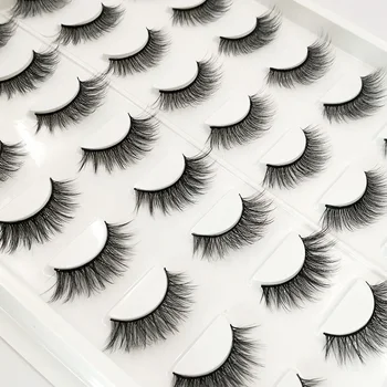 NEW 16 pairs 3D Faux Mink Hair False Eyelashes Natural Long /Thick 3D Eyelashes Crisscross Full Strip Lashes Handmade Eyelashes 
NEW 16 pairs 3D Faux Mink Hair False Eyelashes Natural Long /Thick 3D Eyelashes Crisscross Full Strip Lashes Handmade Eyelashes