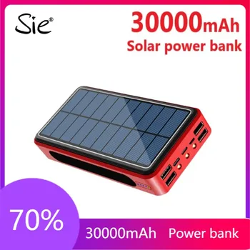 30000mAh Wireless Solar Power Bank Portable Phone Fast Charging External Charger PowerBank 4 USB LED Lighting for Xiaomi iphone
30000mAh Wireless Solar Power Bank Portable Phone Fast Charging External Charger PowerBank 4 USB LED Lighting for Xiaomi iphone