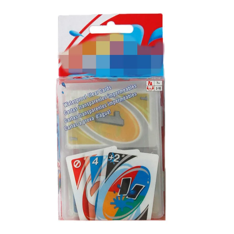 Crystal Yoplait Brand PVC Board Game Card Plastic Waterproof Uno Cards Have Brain Brand Casual Party Game Toy
Crystal Yoplait Brand PVC Board Game Card Plastic Waterproof Uno Cards Have Brain Brand Casual Party Game Toy