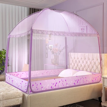 Summer Folding mosquito net raising height mongolian yurt nets purple mesh mosquito netting curtain for1.2m 1.5m 1.8m 2.0m bed
Summer Folding mosquito net raising height mongolian yurt nets purple mesh mosquito netting curtain for1.2m 1.5m 1.8m 2.0m bed
