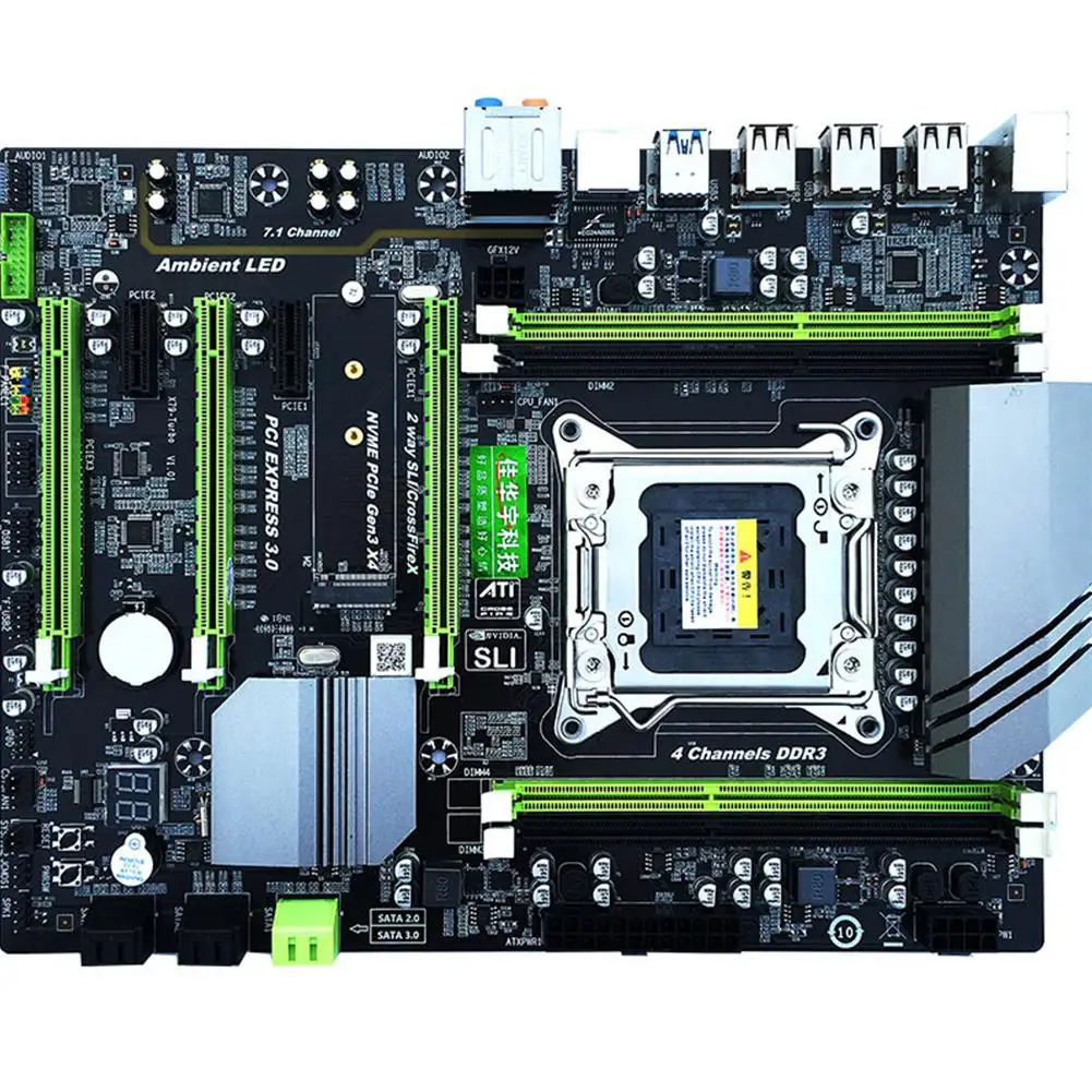 X79T LGA 2011 DDR3 PC Desktops Motherboards Computer Motherboards Support M.2 E5-2680V2 Motherboard R20
X79T LGA 2011 DDR3 PC Desktops Motherboards Computer Motherboards Support M.2 E5-2680V2 Motherboard R20