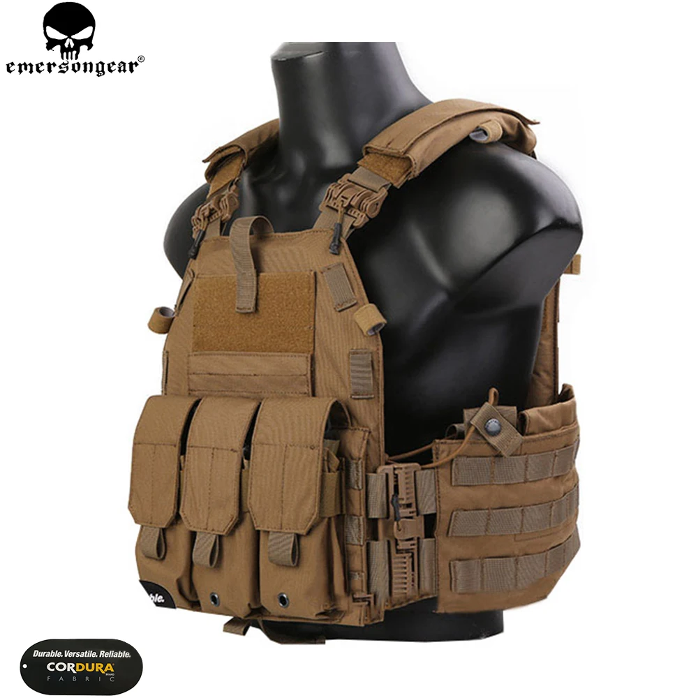 EMERSONGEAR Tactical Quick Release 094K style Plate Carrier Combat Hunting Vest Airsoft CS Armor Sport Vest EMB7405
EMERSONGEAR Tactical Quick Release 094K style Plate Carrier Combat Hunting Vest Airsoft CS Armor Sport Vest EMB7405