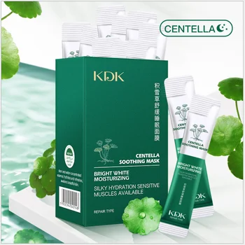 1 box = 20 bags of Centella Asiatica Sleeping Mask Night Repair Disposable Fading India Moisturizing Sleeping Mask
1 box = 20 bags of Centella Asiatica Sleeping Mask Night Repair Disposable Fading India Moisturizing Sleeping Mask