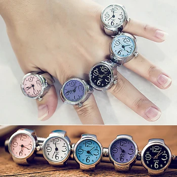 Finger Ring Quartz Watch Round Dial Portable Simple Gift for Women Lady Student A66
Finger Ring Quartz Watch Round Dial Portable Simple Gift for Women Lady Student A66