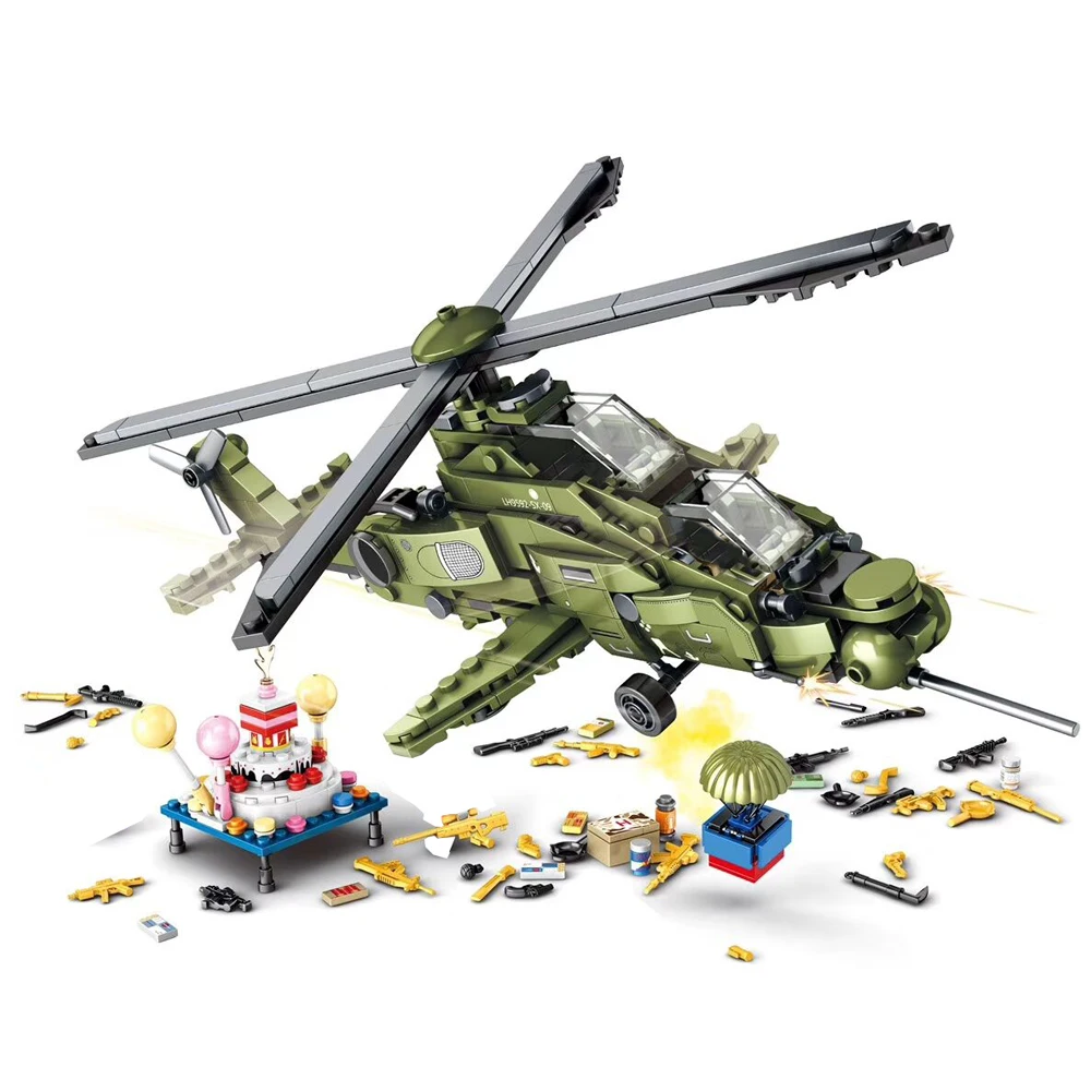 2019 World War 2 WW2 Army Tank Armored Vehicle Helicopter Soldier Figures Building Blocks Bricks Kits Children Toys Gifts
2019 World War 2 WW2 Army Tank Armored Vehicle Helicopter Soldier Figures Building Blocks Bricks Kits Children Toys Gifts
