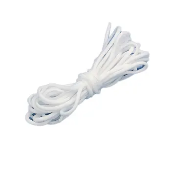 3mm Round elastic band elastic rope Oil core with strap elastic strap Mask shoes and hat rope Circle center 1 pcs
3mm Round elastic band elastic rope Oil core with strap elastic strap Mask shoes and hat rope Circle center 1 pcs