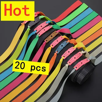 20 pcs Slingshot Hunting Powerful Flat Rubber Band 1.0 mm High Elasticity Outdoor Catapult Shooting Accessories
20 pcs Slingshot Hunting Powerful Flat Rubber Band 1.0 mm High Elasticity Outdoor Catapult Shooting Accessories