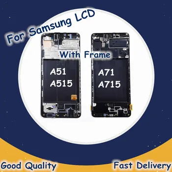 Original Display For Samsung Galaxy A51 A515 LCD Display Touch Panel Digitizer For Samsung A71 A715 LCD Replacement With Frame
Original Display For Samsung Galaxy A51 A515 LCD Display Touch Panel Digitizer For Samsung A71 A715 LCD Replacement With Frame
