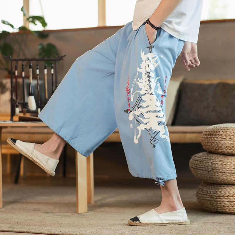 High Quality Mens Wide Leg Pants Loose Fashionable Straight Pants Male Cotton Linen 2020 Summer New Harem Pants Large Size 5XL
High Quality Mens Wide Leg Pants Loose Fashionable Straight Pants Male Cotton Linen 2020 Summer New Harem Pants Large Size 5XL