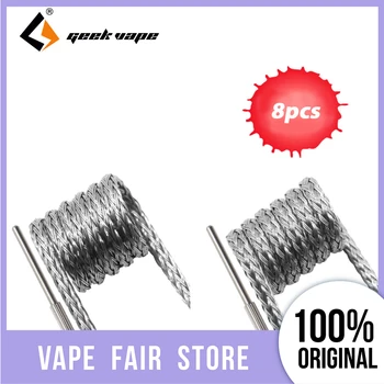 8pcs Original GeekVape N80 Alpha Braid Coil 2 In 1 & SS Coil Tool 0.25ohm / 0.35ohm Nichrome/N80 for E-cigarette DIY Accessories
8pcs Original GeekVape N80 Alpha Braid Coil 2 In 1 & SS Coil Tool 0.25ohm / 0.35ohm Nichrome/N80 for E-cigarette DIY Accessories