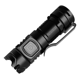 SS-T40 Mini LED Flashlight Zoom Focus 800 Lumen Waterproof Torch With Power Display 16340 Rechargeable Battery for Camping
SS-T40 Mini LED Flashlight Zoom Focus 800 Lumen Waterproof Torch With Power Display 16340 Rechargeable Battery for Camping