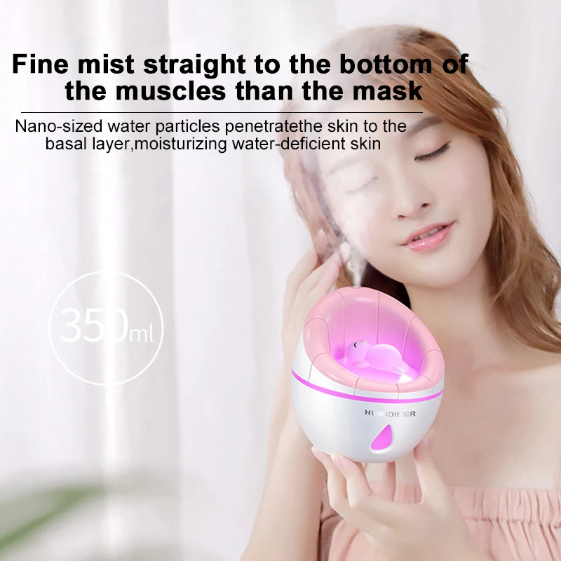Ultrasonic Humidifier Sofa Humidifier Air Humidifier Portable Fashion Colorful Night Light 350ml Airpurifier Office Car Yoga
Ultrasonic Humidifier Sofa Humidifier Air Humidifier Portable Fashion Colorful Night Light 350ml Airpurifier Office Car Yoga