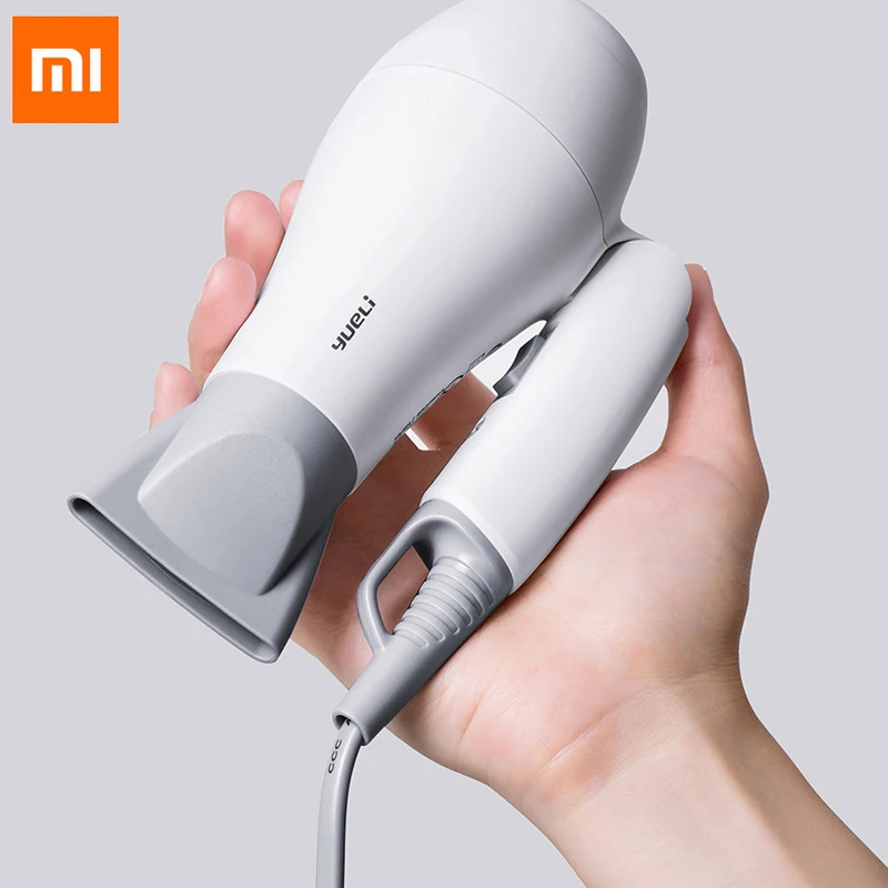 Xiaomi Yueli 1200W Power Folding Handle Hair Dryer Two-Speed Shift Control Overheat Protection For Home Travel
Xiaomi Yueli 1200W Power Folding Handle Hair Dryer Two-Speed Shift Control Overheat Protection For Home Travel