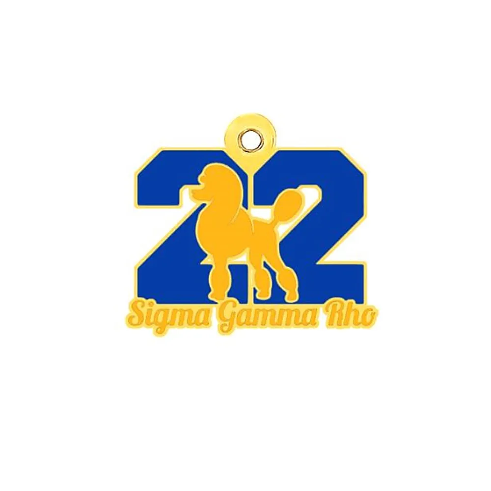 Эмалевые цвета из металлического сплава 1922 Sigma Gamma Rho puodle Charm Sorority SGR Подвески со знаком школьная Организация ювелирные аксессуары
Эмалевые цвета из металлического сплава 1922 Sigma Gamma Rho puodle Charm Sorority SGR Подвески со знаком школьная Организация ювелирные аксессуары