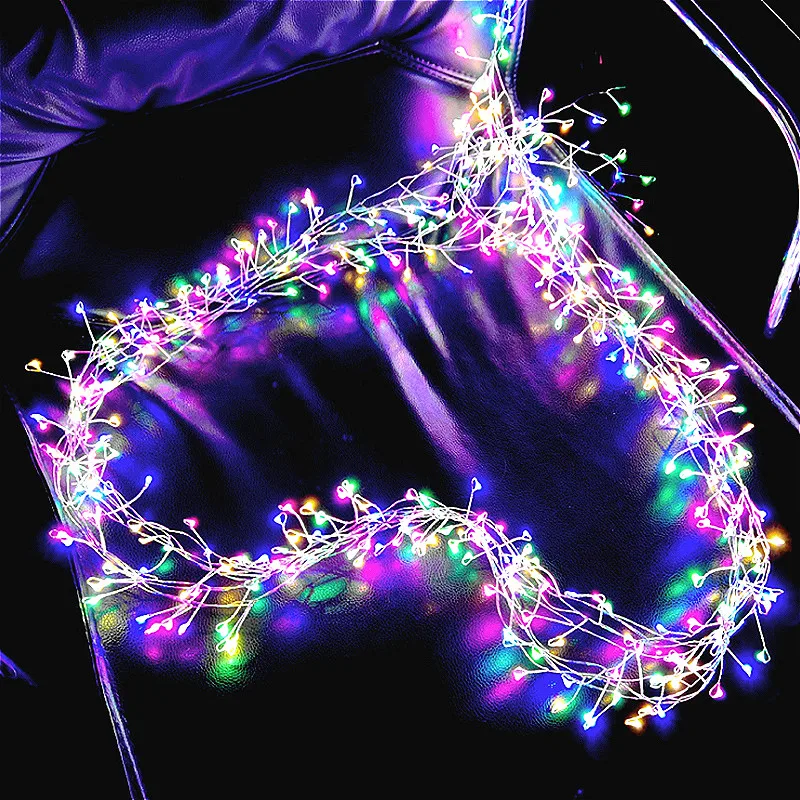 LED Remote Control Firecracker Light Battery Fairy String Lights Outdoor Christmas garlands New Year Wedding Party Decoration
LED Remote Control Firecracker Light Battery Fairy String Lights Outdoor Christmas garlands New Year Wedding Party Decoration