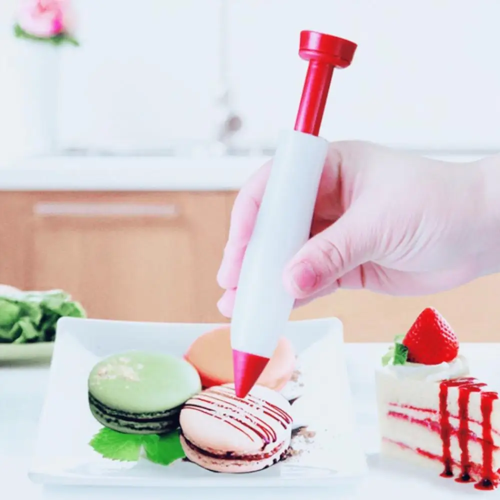 Silicone Decorating Pen Chocolate Jam Writing Pen Cake Painting Decoration Pen Cream Pen DIY Baking Tools
Silicone Decorating Pen Chocolate Jam Writing Pen Cake Painting Decoration Pen Cream Pen DIY Baking Tools