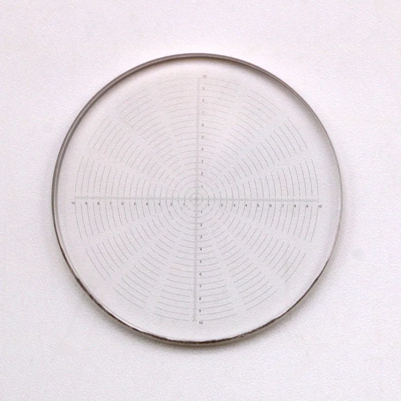 Concentric Circle Micrometer Calibration Slide DIV 1MM Microscope Eyepiece Graticule Measuring Glass
Concentric Circle Micrometer Calibration Slide DIV 1MM Microscope Eyepiece Graticule Measuring Glass