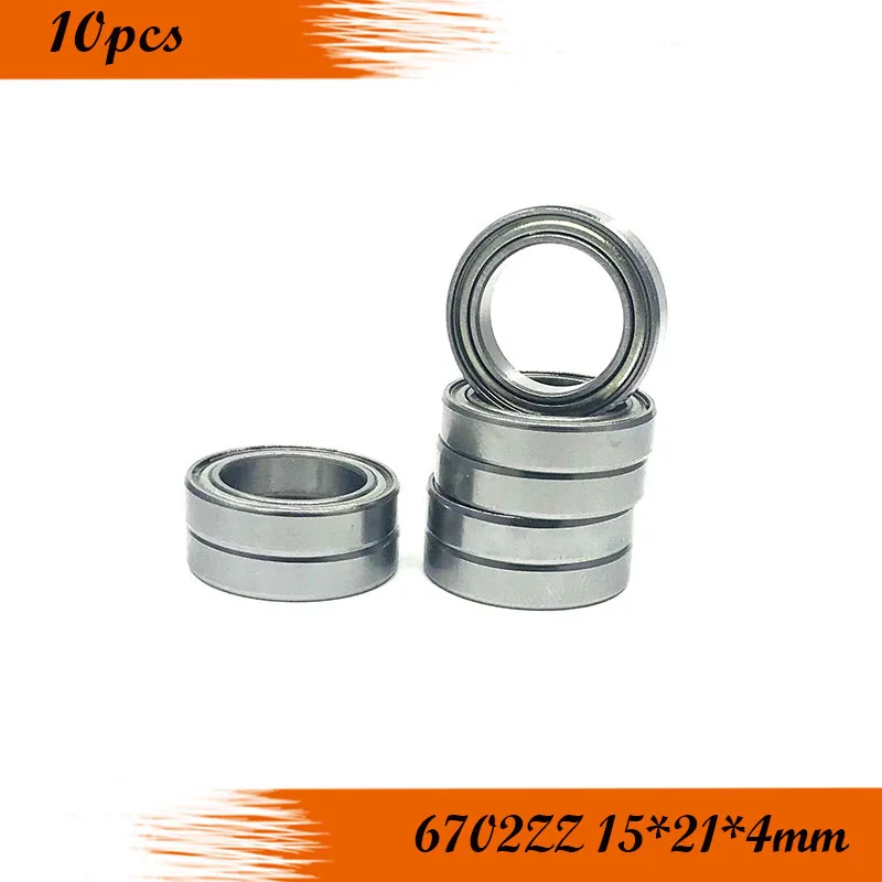 10pcs 6702ZZ Bearing ABEC-3 15x21x4 mm Thin Section 6702Z Ball Bearings 61702 ZZ 6702z
10pcs 6702ZZ Bearing ABEC-3 15x21x4 mm Thin Section 6702Z Ball Bearings 61702 ZZ 6702z