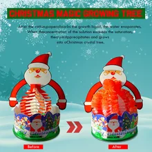 Christmas Paper Tree Flowering Creative Colorful Magic Growing Tree Arts Crafts, DIY Toys Gift 5ml Creative Christmas Tree
Christmas Paper Tree Flowering Creative Colorful Magic Growing Tree Arts Crafts, DIY Toys Gift 5ml Creative Christmas Tree