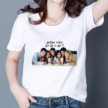 Summer Punk Hip Hop FRIENDS Print Tshirt Artsy Chic Vintage Streetwear Vogue Casual T shirt Baggy Ply-size Harajuku T-shirt
Summer Punk Hip Hop FRIENDS Print Tshirt Artsy Chic Vintage Streetwear Vogue Casual T shirt Baggy Ply-size Harajuku T-shirt