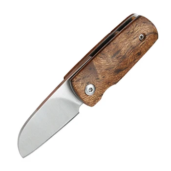 Folding knife 440 stainless steel natural shadow wooden handle mini folding knife outdoor portable EDC keychain knife
Folding knife 440 stainless steel natural shadow wooden handle mini folding knife outdoor portable EDC keychain knife