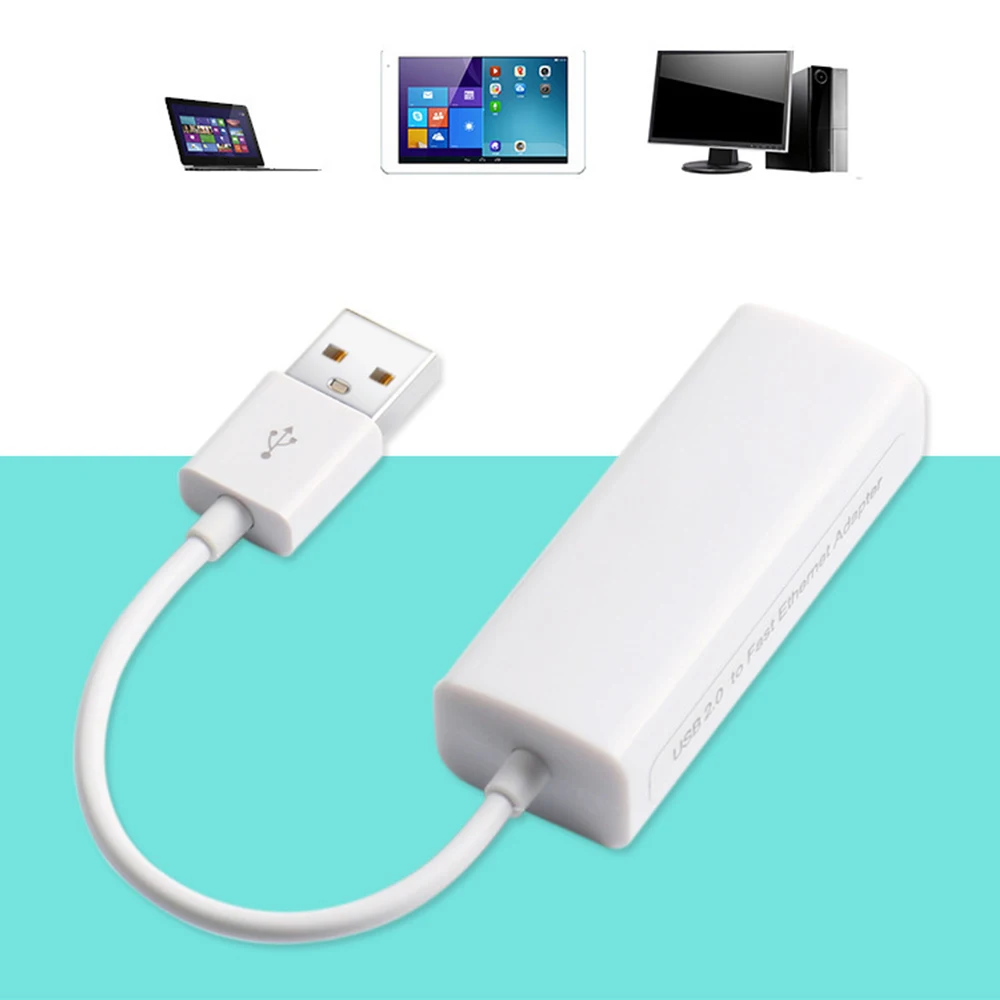 Сетевая карта USB 2 0/RJ45 высокоскоростная для Mac OS Android планшетов ПК ноутбуков Windows XP
