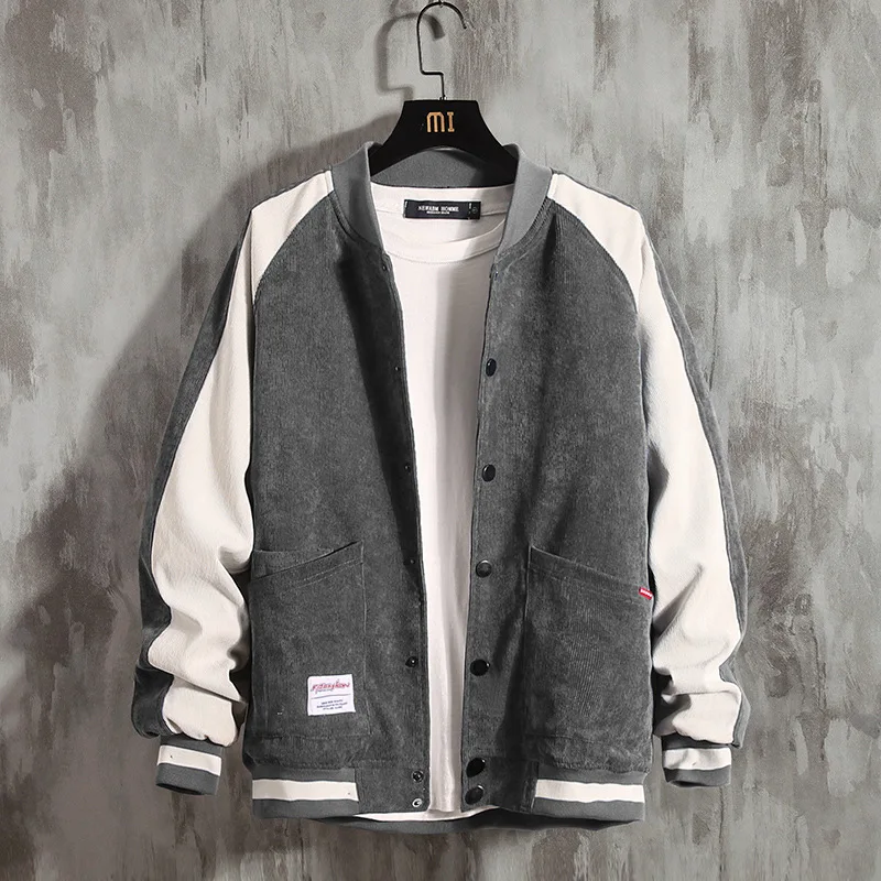 Men's jacket Korean version of the spring and autumn baseball top clothes casual all-match autumn loose tooling denim jacket
Men's jacket Korean version of the spring and autumn baseball top clothes casual all-match autumn loose tooling denim jacket