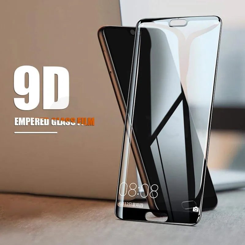 Пленка из закаленного стекла 9D HD Защита экрана для Huawei P10 20 30 & P Smart 2019 защитная
