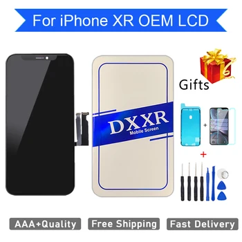 100% No Dead Pixe AAA +++ Quality OEM LCD Display for iPhone XR Screen Replaceable Digital Assembly 3D touch Screen LCD + Gifts
100% No Dead Pixe AAA +++ Quality OEM LCD Display for iPhone XR Screen Replaceable Digital Assembly 3D touch Screen LCD + Gifts