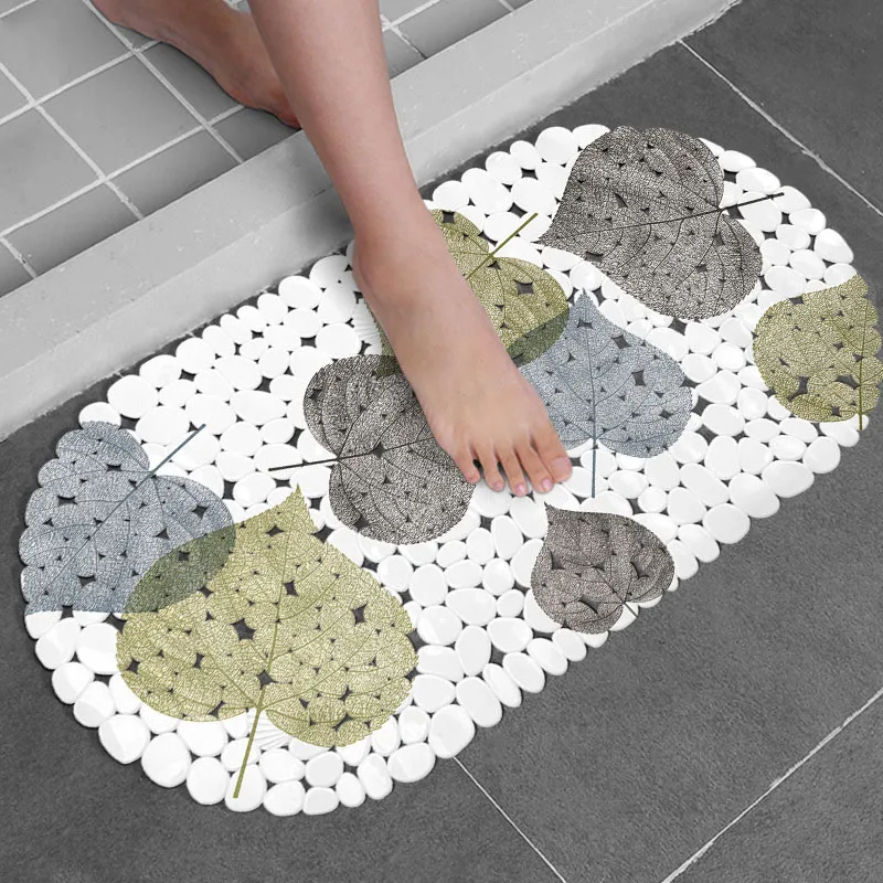 Shoplisa PVC Non-Slip Easy To Clean Pattern Type Bath Mat Toilet Carpet Round For Bathroom Home And Outdoor White 45X65cm
Shoplisa PVC Non-Slip Easy To Clean Pattern Type Bath Mat Toilet Carpet Round For Bathroom Home And Outdoor White 45X65cm
