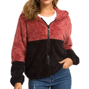2019 Winter Teddy Coat Women Faux Fur Coat Patchwork Teddy Bear Jacket Thick Warm Fake Fleece Jacket Fluffy Jackets Overcoat
2019 Winter Teddy Coat Women Faux Fur Coat Patchwork Teddy Bear Jacket Thick Warm Fake Fleece Jacket Fluffy Jackets Overcoat