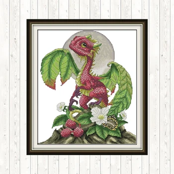 Raspberry Dragon Cross Stitch Kits Wall Home Decor DIY Embroidery Needlework Sets Counted Dmc 14ct 11CT Cross Stitch Needlepoint
Raspberry Dragon Cross Stitch Kits Wall Home Decor DIY Embroidery Needlework Sets Counted Dmc 14ct 11CT Cross Stitch Needlepoint