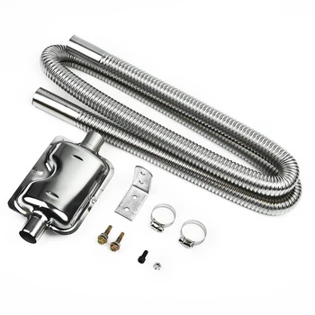 Heater Exhaust Pipe With Muffler Fixture Bracket 150cm Stainless Steel Exhaust Pipe+Muffler For Car Parking Air Diesel Heater
Heater Exhaust Pipe With Muffler Fixture Bracket 150cm Stainless Steel Exhaust Pipe+Muffler For Car Parking Air Diesel Heater