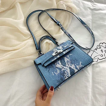 Handbags Women Crossbody Shoulder Bags Ladies Top-Handle Luxury Designer Snake Skin New Fashion Vintage
Handbags Women Crossbody Shoulder Bags Ladies Top-Handle Luxury Designer Snake Skin New Fashion Vintage