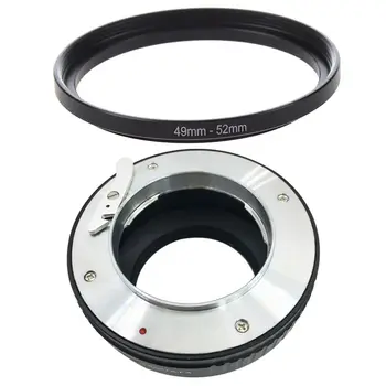Metal 49mm-52mm Step Up Filter Ring Adapter & Exa-Fx Adapter for Exakta Mount Lens to Fujifilm Fx X-Pro1 X-T2 Camera
Metal 49mm-52mm Step Up Filter Ring Adapter & Exa-Fx Adapter for Exakta Mount Lens to Fujifilm Fx X-Pro1 X-T2 Camera