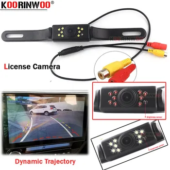 Koorinwoo Car Rear view Camera Dynamic Trajectory Parking Line Guide License Plate Big Angle Infrared Lights LED Reverse Camera
Koorinwoo Car Rear view Camera Dynamic Trajectory Parking Line Guide License Plate Big Angle Infrared Lights LED Reverse Camera