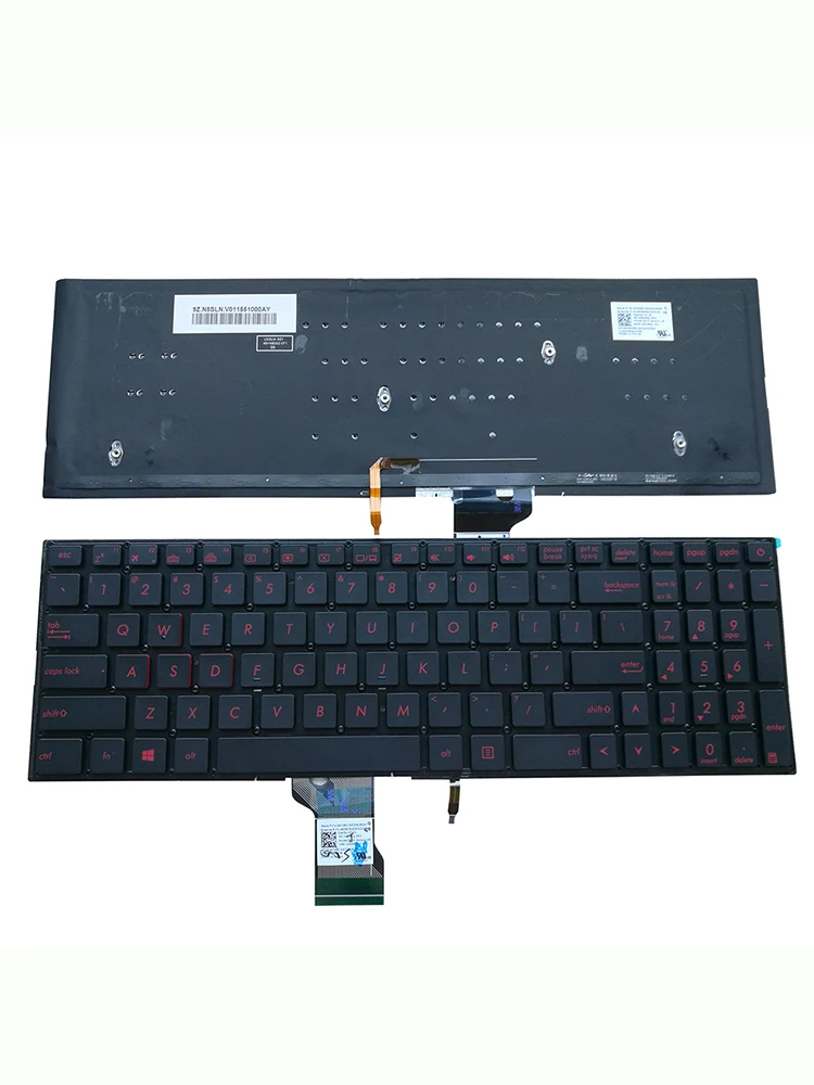 Brand New English Keyboard for ASUS Q501 Q501L Q501LA US version with red backlit Repair Parts
Brand New English Keyboard for ASUS Q501 Q501L Q501LA US version with red backlit Repair Parts