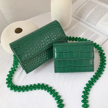 Mini Stone Flap Small Square Bag 2020 Summer New High Quality PU Leather Women's Designer Handbag Beaded Shoulder Crossbody Bag
Mini Stone Flap Small Square Bag 2020 Summer New High Quality PU Leather Women's Designer Handbag Beaded Shoulder Crossbody Bag