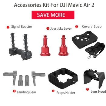 Landing Gear Lens Hood Props Holder Joysticks Lever Protective Cover with Controller Strap For DJI Mavic Air 2 Drone Accessories
Landing Gear Lens Hood Props Holder Joysticks Lever Protective Cover with Controller Strap For DJI Mavic Air 2 Drone Accessories