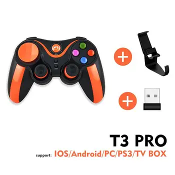 Bluetooth Wireless Gamepad Support Official App Controller Joystick For iPhone Android PC PS3 TV Box
Bluetooth Wireless Gamepad Support Official App Controller Joystick For iPhone Android PC PS3 TV Box