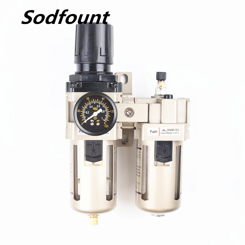 

1 шт. AC3010-03 FRL подача воздуха фильтр сжатого воздуха давление Регулятор лубрикатор