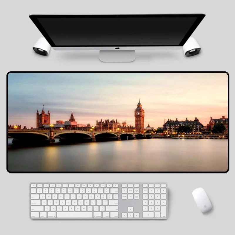 Mairuige Big Ben pattern mouse pad, beautiful scenery, large size rubber non-slip durable keyboard pad
Mairuige Big Ben pattern mouse pad, beautiful scenery, large size rubber non-slip durable keyboard pad