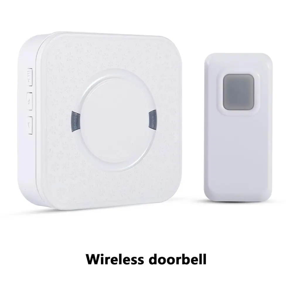 Black/White Door Bell US/EU/UK Plug Receiver Waterproof Plug-in Type Wireless Doorbell Cordless Smart Door Bells Doorbells
Black/White Door Bell US/EU/UK Plug Receiver Waterproof Plug-in Type Wireless Doorbell Cordless Smart Door Bells Doorbells