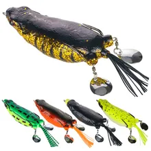 9cm 25g Fishing Frog Lure Topwater Crankbait Hooks Bass Bait Tackle With 3D Eyes Metal+Plastic Frog Fishing Perch Tackle
9cm 25g Fishing Frog Lure Topwater Crankbait Hooks Bass Bait Tackle With 3D Eyes Metal+Plastic Frog Fishing Perch Tackle