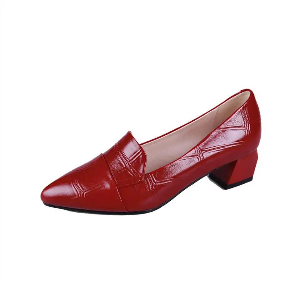 Women's shoes high heels spring and autumn 2019 new thick with pointed pointed wild temperament shallow mouth single shoes femal
Women's shoes high heels spring and autumn 2019 new thick with pointed pointed wild temperament shallow mouth single shoes femal