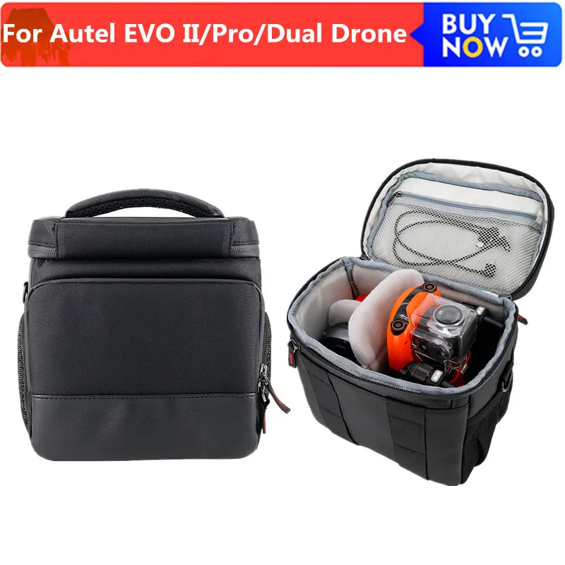 Shouder Bag for Autel Robotics EVO II Camera Drone Portable Storage Carrying Bag case for EVO II Pro Dual with Remote Control
Shouder Bag for Autel Robotics EVO II Camera Drone Portable Storage Carrying Bag case for EVO II Pro Dual with Remote Control